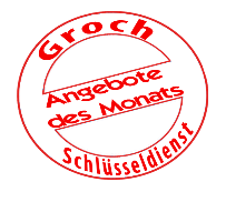 Ein Button für die Angebote des Monats Ihres Schlüsseldienstes aus Hamburg